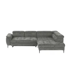 Twist Ecksofa  Denver ¦ grau ¦ Maße (cm): B: 290 H: 94 T: 217.0