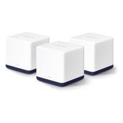 Mercusys (HALO H50G 3-Pack) Whole-Home Mesh Wi-Fi System, Dual Band AC1900, 3 x LAN on each Unit, AP Mode (HALO H50G(3-PACK))
