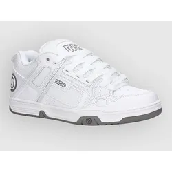 DVS Comanche Skateschuhe white / white / grey Gr. 45