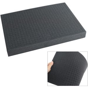 HMF Rasterschaumstoff 1451-50, mit Rahmen, vorgestanzter & perforierter Würfelschaum, 440 x 50 x 315 mm