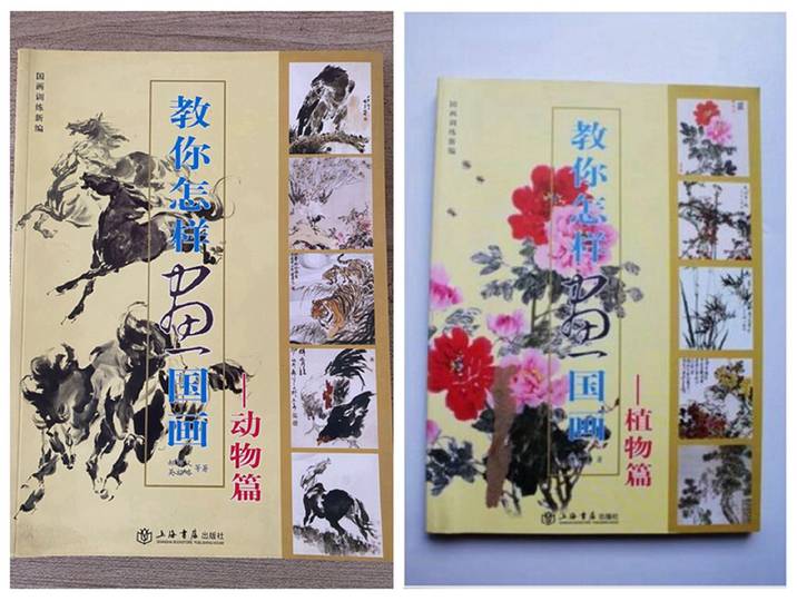 Chinese Brush Painting Book-HowTo Painting-Plant Animals Sumi-e Tattoo Reference Book