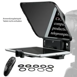 T3 Teleprompter (autocue) für Smartphone/Tablet