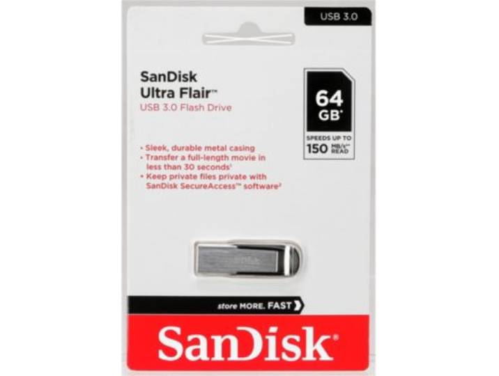 Sandisk - Clé Usb Ultra Flair 64gb
