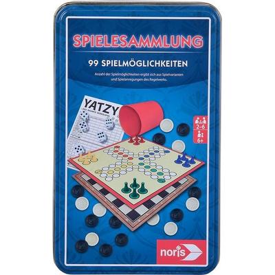 99iger-Spielesammlung in Metallbox
