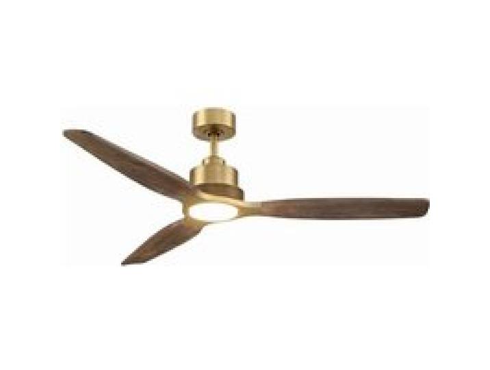 Parrot Uncle Ventilateur Plafond LED 122 cm Bois Massif Moteur DC Silencieux Télécommande 6 Vitesses Réversible Été Hiver