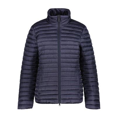 Outdoorjacke LUHTA "Luhta Jacke Hietoinen", Damen, Gr. 36, blau (dunkel blau), Stoff, 100% Polyamid, normal, Jacken Outdoorjacke