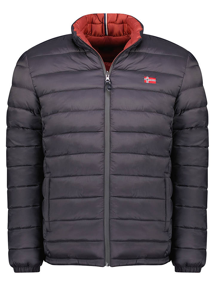 Geographical Norway Wendejacke "California" in Schwarz - XXL