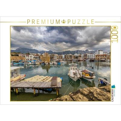 CALVENDO Puzzle Die kleine quirlige und attraktive Hafenstadt Kyrenia | 1000 Teile Lege-Größe 64x48cm Foto-Puzzle für glückliche Stunden, Sonstige von