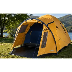 Tambu Setu 4 Kuppelzelt für 4 Personen aus Polyester mit Stehhöhe 3.000 mm Wassersäule