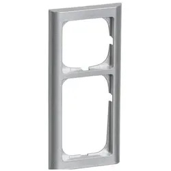 LK, Zubehör Schalterprogramm, FUGA SOFTLINE 63 ramme 21⁄2 modul, Stålmetallic- I pose for DIY