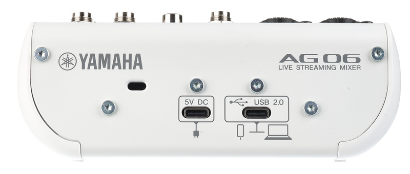 Yamaha AG06 MK2 WH bianco