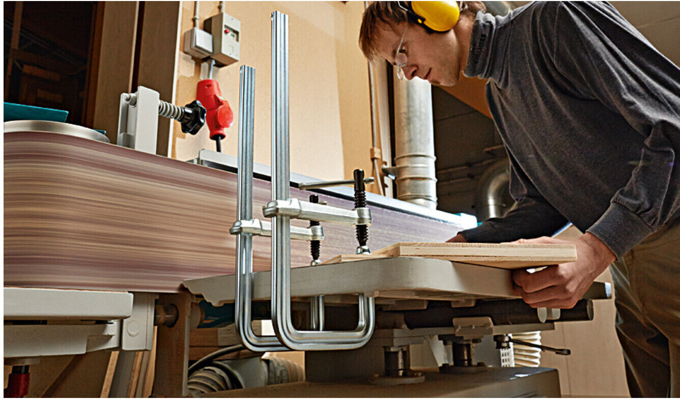 Bessey Ganzstahl-Schraubzwinge in U-Form GUZK 250/120 (GU25-12-6ZK)