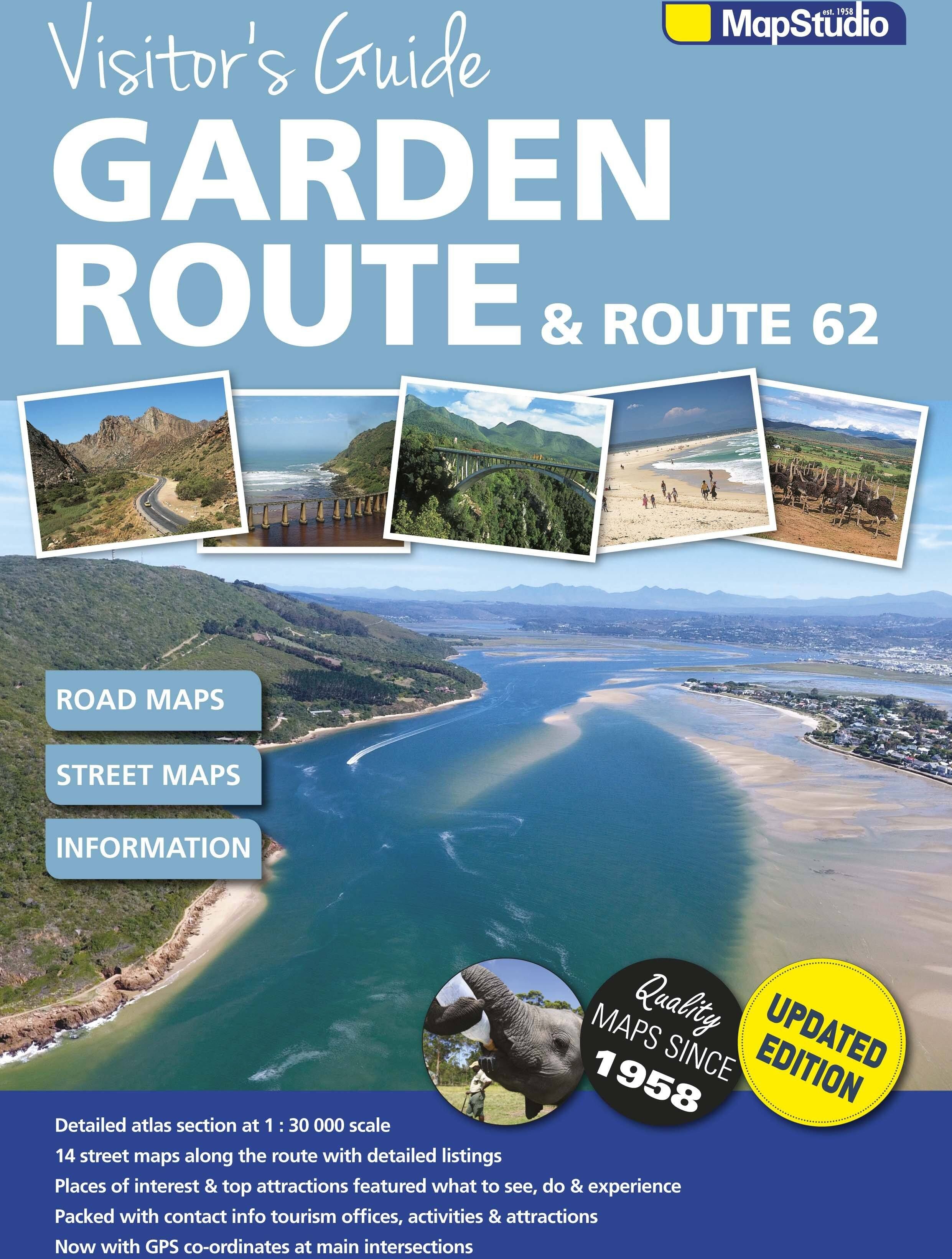 Atlas routier - Garden Route & Route 62 (Afrique du Sud)   Mapstudio