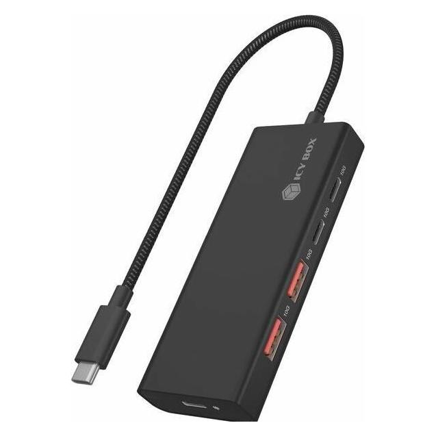 Icy Box IB-HUB1436-CPD (USB-C, 4 Ports) (IB-HUB1436-CPD)