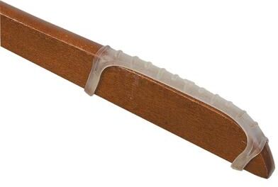 The Great American Hanger Company Clear Rubber Kant Slips, Non-Slip Grips for Top Hangers (Box of 100)