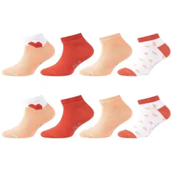 8er Pack s.Oliver Originals Sneakersocken Kinder 2038 - faded rose 35-38