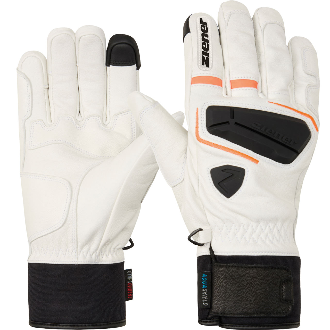 Ziener Herren Handschuh GALF white - 8,0