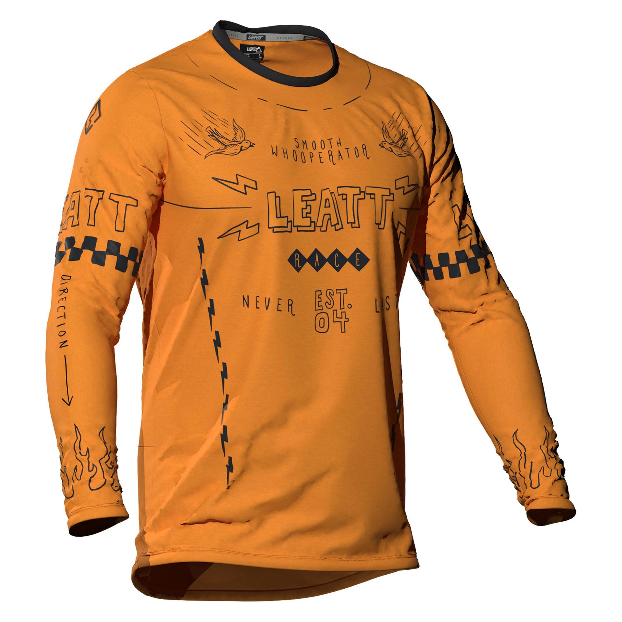 Leatt MTB Gravity 3.0 Long Sleeve Jersey Jr lager yellow M (M) (473-119-6822-005-M)