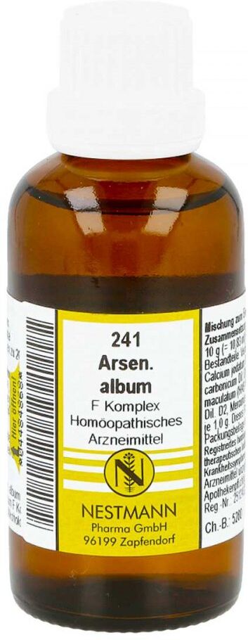 Arsenicum Album F Komplex Nummer 241 Dilution