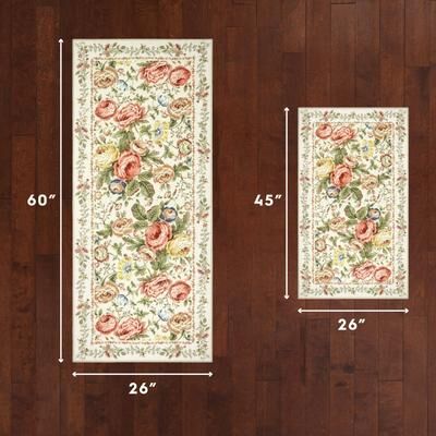 Laura Ashley Imagine Printed Chenille Washable Rugs
