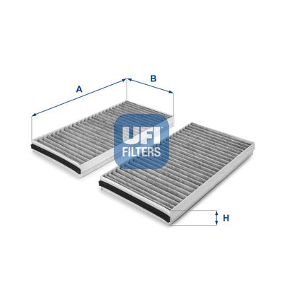 UFI Filter, Innenraumluft 54.127.00 für BMW