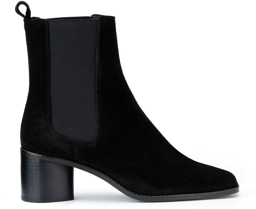 JONAK Bottines cuir suède Bergamote