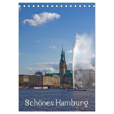 Schönes Hamburg (Tischkalender 2026 DIN A5 hoch), CALVENDO Monatskalender