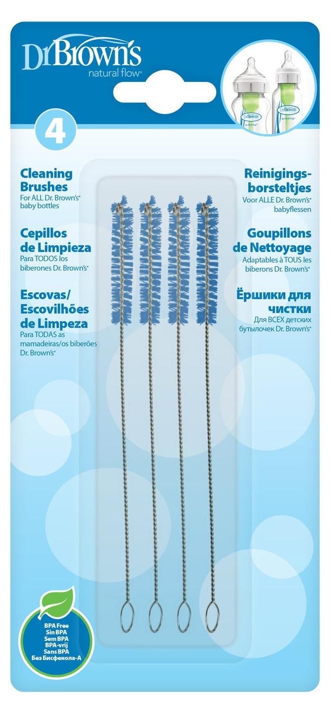 Dr. Brown's reinigingsborsteltjes set van 4