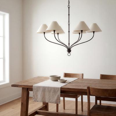 "Livabliss Mathilde Arts & Crafts Chandelier - 43""L x 43""W x 24""H"