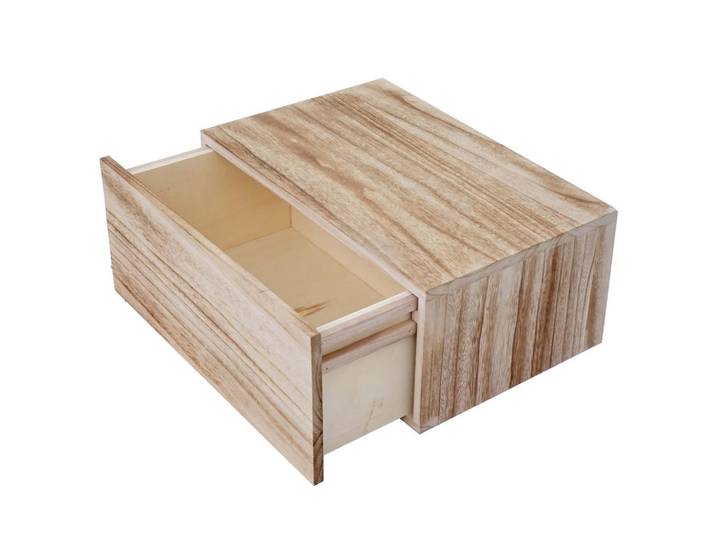MCW Wandregal Buche Dekor, Buchefarben, Holz, 46x21x30 cm, Wohnzimmer, Regale, Wandregale