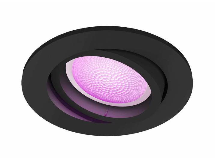 Philips Hue White & Col. Amb. Centura Spot 1 flg. schwarz 350lm