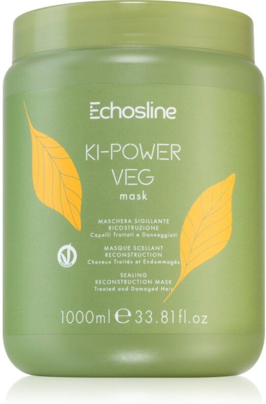 Echosline Ki-Power Veg Mask masque régénérant pour cheveux abîmés 1000 ml