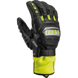 LEKI Herren Handschuhe HS Worldcup Race Ti S Speed System, Größe 10 in Schwarz Schwarz