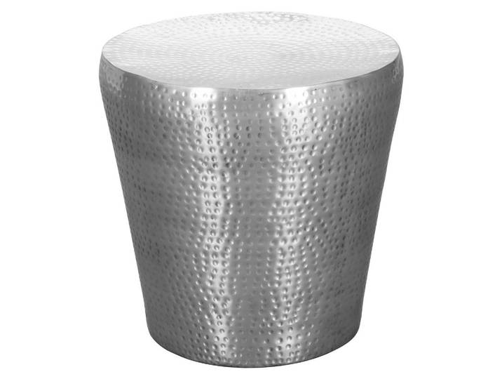 Mid.you Beistelltisch, Silberfarben, Metall, rund, 40x41x40 cm, Wohnzimmer, Wohnzimmertische, Beistelltische, Beistelltische Metall