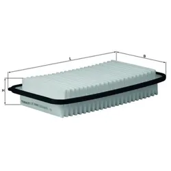 Luftfilter MAHLE LX 1692
