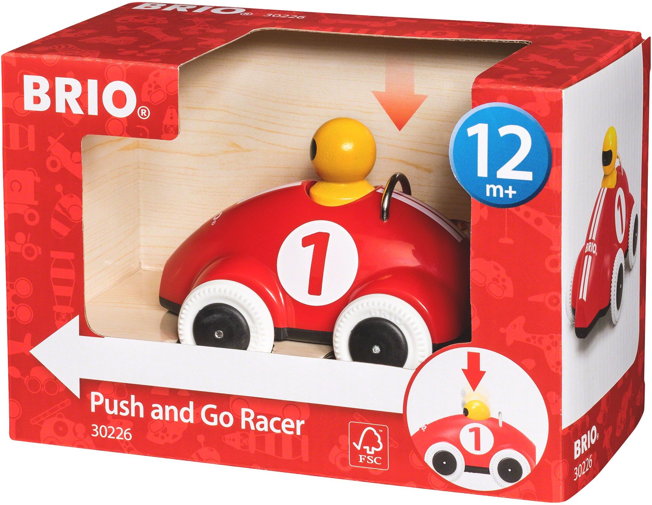 Brio - Push & Go Racer - 30226