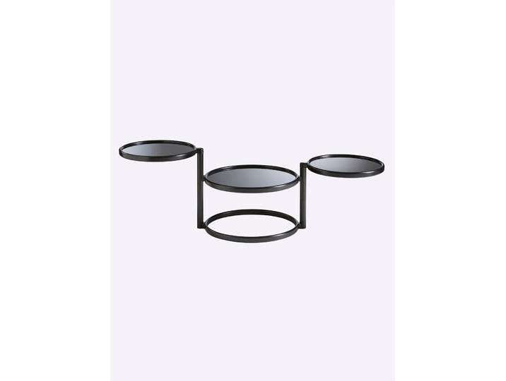 Couchtisch HEINE HOME, schwarz, H:43cm T:50cm, Tische, Couchtisch