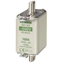 Siemens, Sicherung, NHSicherungseinsatz NH00 A aM Un AC Un DC (160 A)