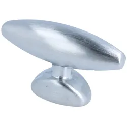 MS Beschläge Kommodenknopf FH661ZN Zamakknopf Küchenknopf Schubladenknopf 40 x 23mm