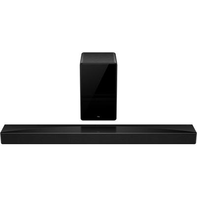 TCL Soundbar "Q75HE 5.1.2 Dolby Atmos und Ray Danz", schwarz, B:104cm H:5,8cm T:11cm, Lautsprecher, AI Sonic, 620 Watt, Airplay, HDMI, Bluetooth, Wandhalterung, Subwoofer