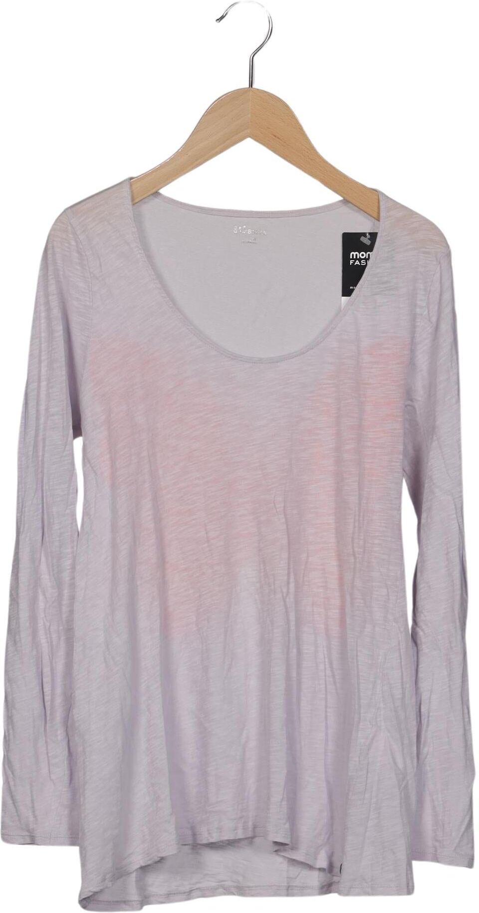 81 hours Damen Langarmshirt, Grau, Gr. S, Baumwolle - Second Hand