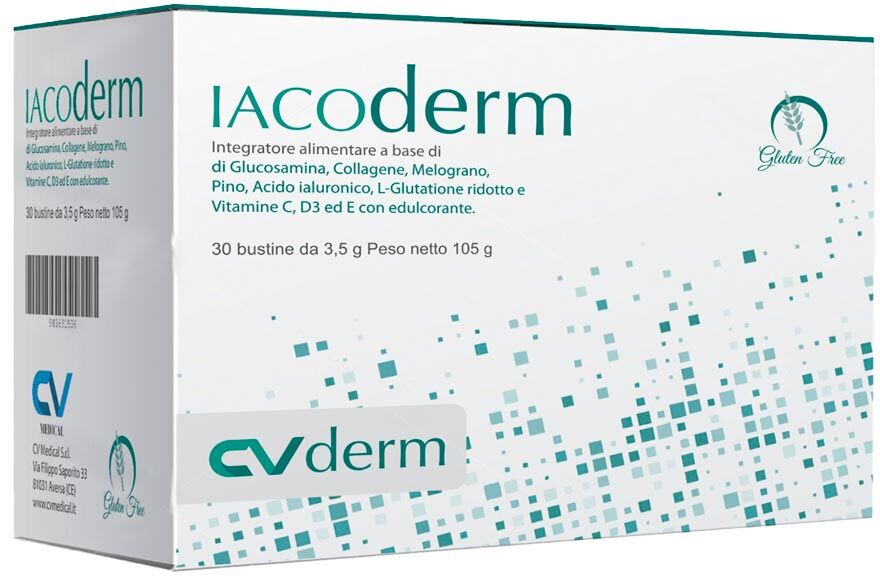 CV MEDICAL Srl Integratore Alimentare Iacoderm: Protezione e Benessere per la Pelle e le Articolazioni