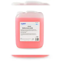 Plock GmbH Seifencreme Funny - 1 x 10 L - pH-hautneutral - dermatologisch geprüft - Seife