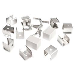 Deko Light 930532 Montageset für D Flex Line 12,0 x 20,0 mm Montageset Edelstahl 1 St.