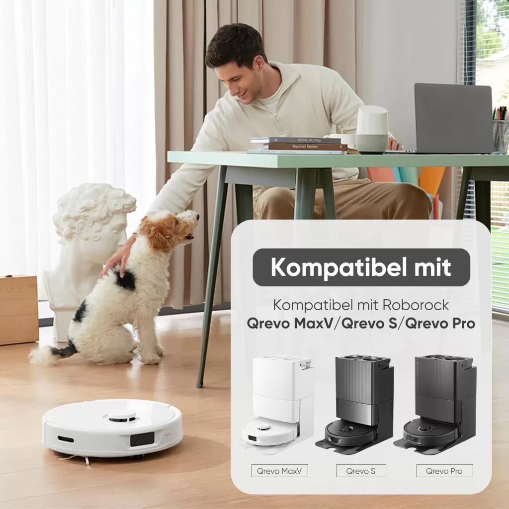 INF Roborock Qrevo S/Qrevo Pro/Qrevo MaxV Roboterstaubsauger Zubehör