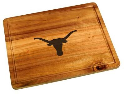 Picnic at Ascot "NCAA Texas University at Austin Longhorns Acacia Board with Juice Grove - 13"" x 10"""