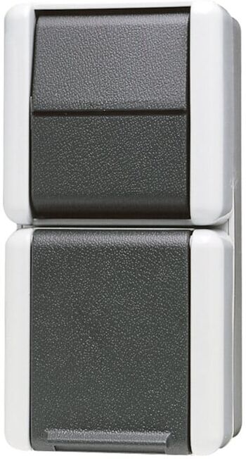 Jung Combiné interrupteur-prise 16A 250V 876 W (876W)
