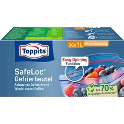 Toppits Gefrierbeutel SafeLoc 1,0 l