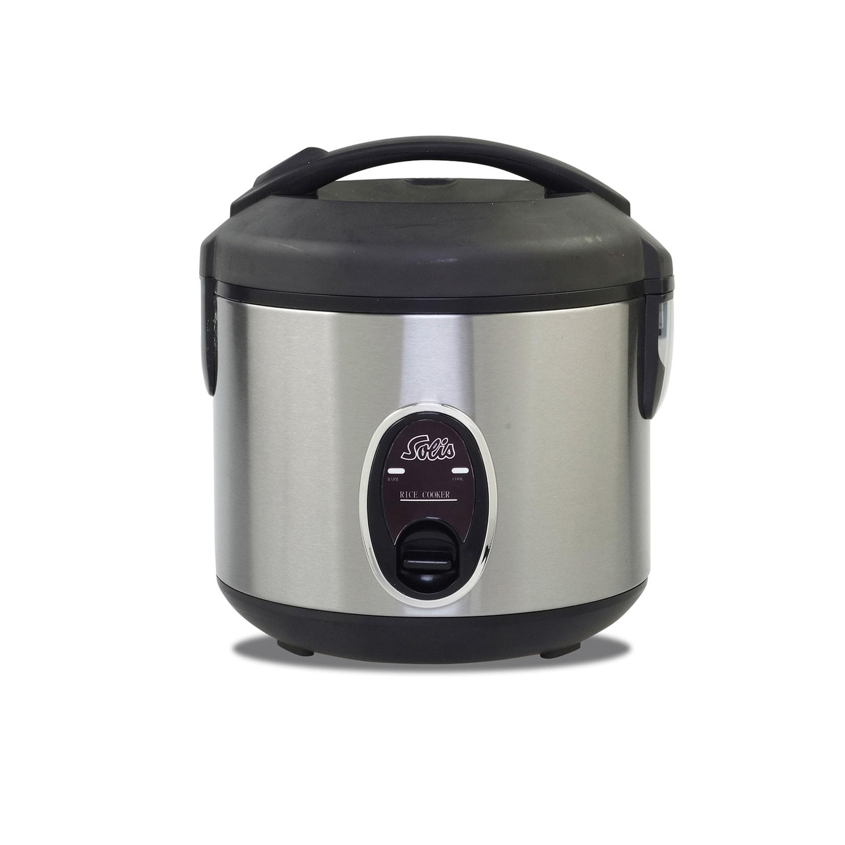 Solis Reiskocher, 370 W, 0,8 L Volumen, Warmhaltefunktion Beschichtung