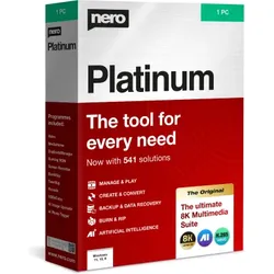 Nero Platinum 2024 1 Gerät - 1 Jahr | ESD | Vollversion